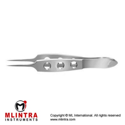 Foreign Body Forcep Straight Stainless Steel, 8.5 cm - 3 1/4"